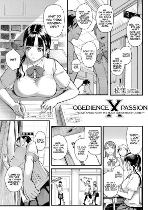 OBEDIENCE × PASSION ~LOVE AFFAIR WITH MY HUGE BREASTED STUDENT~