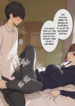 AN ONEE-SAN WHO TEACHES ME STEP BY STEP HOW TO MAKE A BABY | KOZUKURI NO SHIKATA O DANKAI-TEKI NI OSHIETE KURERU ONEE-SAN