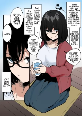 I WAS JUST LOOKING TO FUCK, SO I CALLED OUT TO THIS PLAIN LOOKING CHICK AND, WELL... | YARESOU DAKARA TOIU RIYUU DE JIMI ONNA O SASOTTA KEKKA
