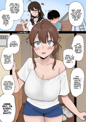 FULFILLING A 10 YEAR OLD PROMISE WITH THE COOL KID IN THE NEIGHBORHOOD WHO USED TO PLAY WITH ME AT THE PARK | MUKASHI YOKU ASONDE KURETA KINJO NO KAKKOII ONEE-SAN NI 10-NEN MAE NO YAKUSOKU O HATASHITE MORAI NI IKU YATSU