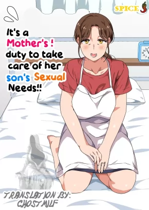 IT'S A MOTHER'S! DUTY TO TAKE CARE OF HER SON'S SEXUAL NEEDS!! | MUSUKO NO TSUYOSUGIRU SEIYOKU O KAISHOU SURU NO WA HAHA NO TSUTOME DESU!
